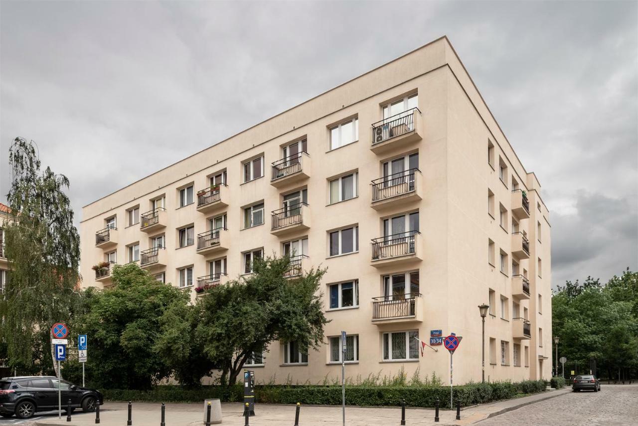 Apartament Ogrod Krasinskich Warschau Buitenkant foto